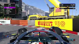 F1 22 - Monaco Grand Prix - Sergio Pérez - Red Bull - Quickplay - Gameplay