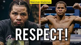 RESPECT ! Gervonta Davis CLEARS THE AIR On Devin Haney Beef !