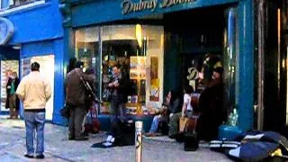 Musicians Fight In Galway, Ireland