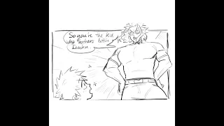 All Might Is Scared Of Kid Bakugou Funny BNHA Comic Dub MHA Boku No Hero Academia COMIC DUBS #shorts