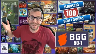 Ranking 50 MORE Board Game Covers - from the BGG top 100 (50-1)