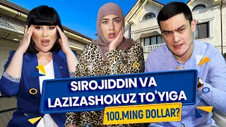 LAZIZASHOKUZ SIROJIDDINNI QAMOQXONADA AZOBLANGANINI FOSH QILDI #lazizashokuz #intervyu