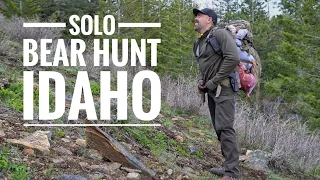 SOLO SPRING BEAR HUNT | IDAHO