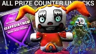 Every FNAF VR Prize Counter Reward Unlocked (FNAF Help Wanted Secrets)