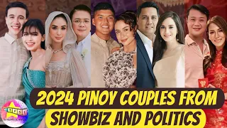 2024 Pinoy Couples from Showbiz and Politics