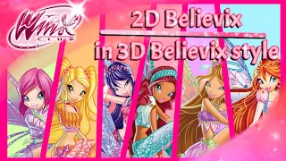 Believix 2D in the Movie Believix Style - Winx Club