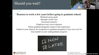 Lehigh Engineering: The Graduate Application Process