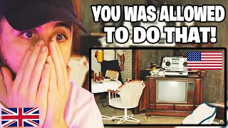 Brit Reacts to 1980s Things We Can No Longer Do In America!