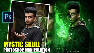 Mystic Skull Manipulation - Photo Editing | Photoshop Tutorial | Vicky Vp Editz | Vpeditz