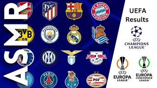 UEFA Results and Predictions (Round of 16) [ASMR Football Soccer]