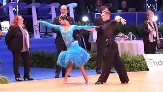 Semen Khrzhanovskiy - Elizaveta Lykhina RUS | Samba | WDSF GrandSlam Latin - Rimini 2018