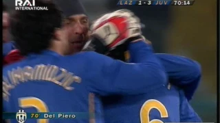 Lazio-Juventus 2:3 Gol di Del Piero