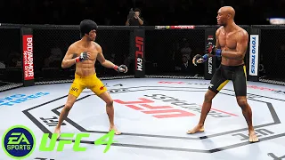 UFC4 Bruce Lee vs Anderson Silva EA Sports UFC 4 - PS5