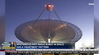 Mysterious fast radio burst in space has a ‘heartbeat’ pattern