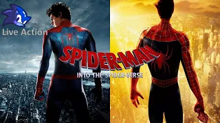 Spider-Man Into The Spider-Verse - Peter Parker & Peter B. Parker (Andrew Garfield & Tobey Maguire)