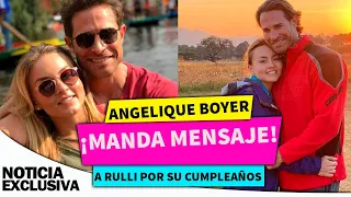 Sebastián Rulli recibe romántica felicitación de cumpleaños de Angelique Boyer