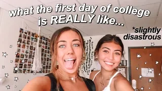 first EVER day of college vlog!! *freshman year*