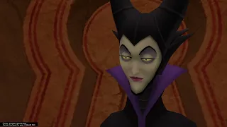 [KH1] "Wait a second, are you Maleficent?"