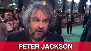 The Hobbit 3: Peter Jackson Interview - The Battle of the Five Armies World Premiere