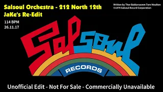 Salsoul Orchestra - 212 North 12th (JaKe's Re-Edit) [114]