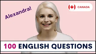100 Common English Questions with Alexandra | How to Ask and Answer English Questions