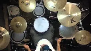 "Storming New Caprica" (last half) - Bear McCreary Battlestar Orchestra Drum Cover by Josh Sparks