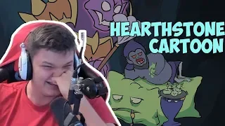 Сильвер смотрит: Hearthstone cartoon