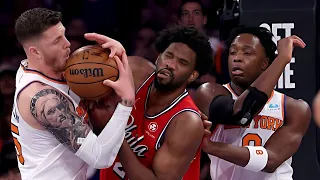 INTENSE ENDING!! Final Minutes of New York Knicks vs Philadelphia 76ers | 2024 NBA Playoffs