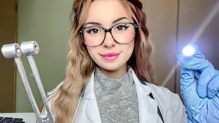 ASMR The MOST Detailed Cranial Nerve Exam Doctor Roleplay Ear, Orbital, Neurological, Hearing Test