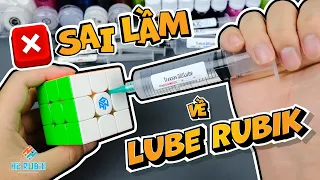 Cuber đang hiểu sai về Lube Rubik? Cơ bản về dầu bôi trơn Rubik