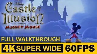 Castle Of Illusion, FULL GAME - Walkthrough, Gameplay, No Commentary, 4K, 60 FPS