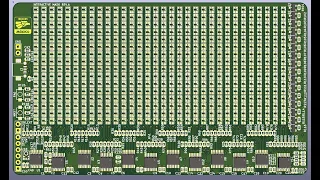 4 Layer PCB Layout timelapse in KiCAD