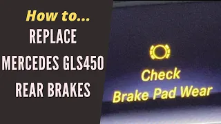 How to Replace Mercedes GLS Rear Brakes