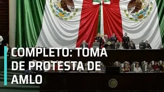 Discurso de la Toma de protesta de AMLO como presidente de la República