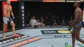 nate diaz vs leon edward ( funny shot )