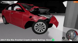 BIHS | 2017 Kia Rio Crash Test | BeamNG.drive