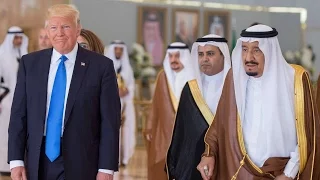 As Iranian Voters Reject Hardliner, Trump Embraces Saudi Monarch & Vows to Isolate Iran