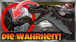 Offizielle Erklärung! Darum ist der Spinosaurus stärker als der T-Rex in #jurassicpark3