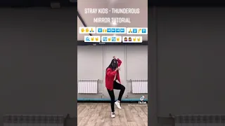 Stray Kids - thunderous dance tutorial