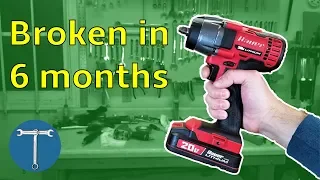 Harbor Freight Bauer Cordless Impact Broken After 6 months … and repaired