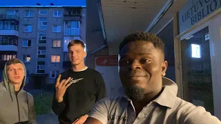 Chatting With The Locals In Siauliai, LITHUANIA (Meet The Black UKRAINIAN)