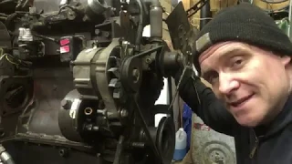 Installing the clutch and pressure plate on the Massey Ferguson 231