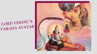 Lord Vishnu’s Varaha Avatar | Story of Hiranyaksha | Lord Vishnu’s stories in English | Dashavatar