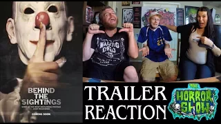 "Behind the Sightings" 2017 Found Footage Clown Horror Movie Trailer Reaction - The Horror Show