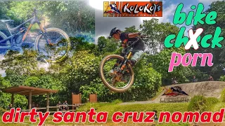 Bike Porn | Dirty Old Santa Cruz Nomad | Ang Bike na Tagilid Lagi