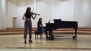 Édouard Lalo, Sinfonía Española Op. 21. Andante. Alicia Hernández, violín