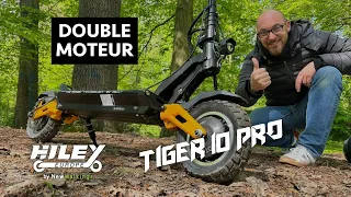 Trottinette électrique 2 moteurs ! HILEY TIGER 10 PRO un test sur tout les terrains !