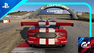 Gran Turismo 7 | Circuit Experience | WeatherTech Raceway Laguna Seca | Dodge Viper Group 4