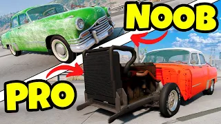 Putting a DRAG DIESEL MOTOR into a Car is a Mistake in BeamNG Drive Mods!