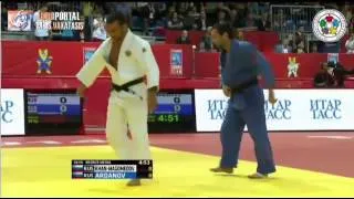 Judo Grand Slam Tyumen 2014 Bronze -66kg KHAN-MAGOMEDOV Kamal (RUS) - ARDANOV Anzaur (RUS)